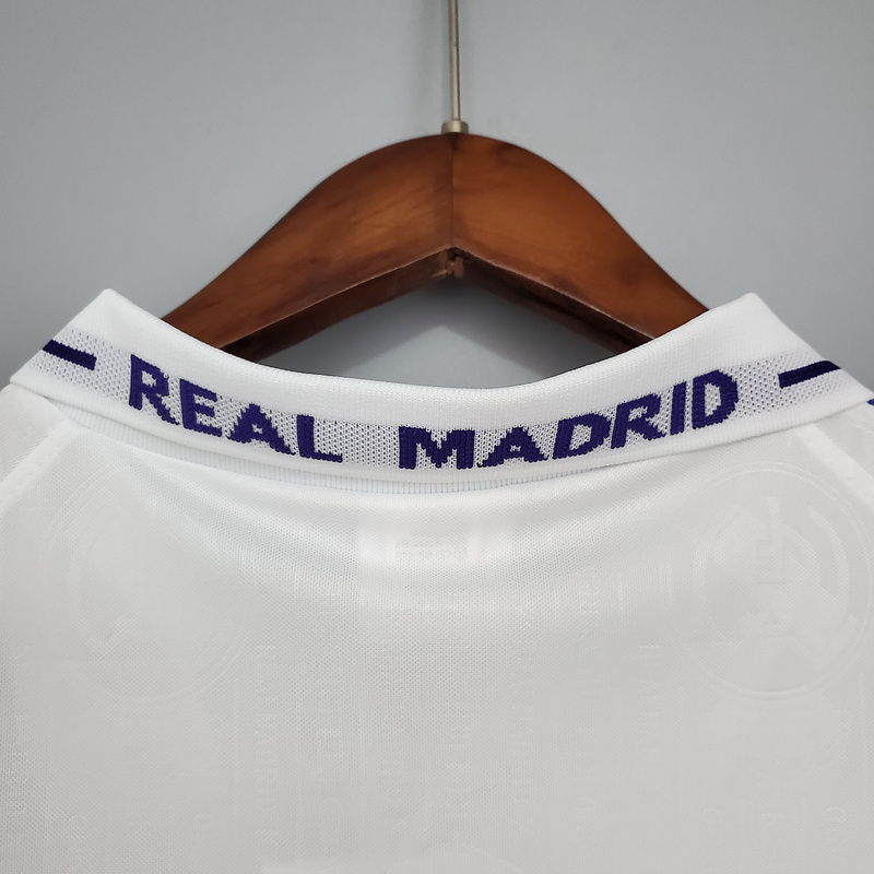 Retro 96-97 Real Madrid home   Football jersey retro