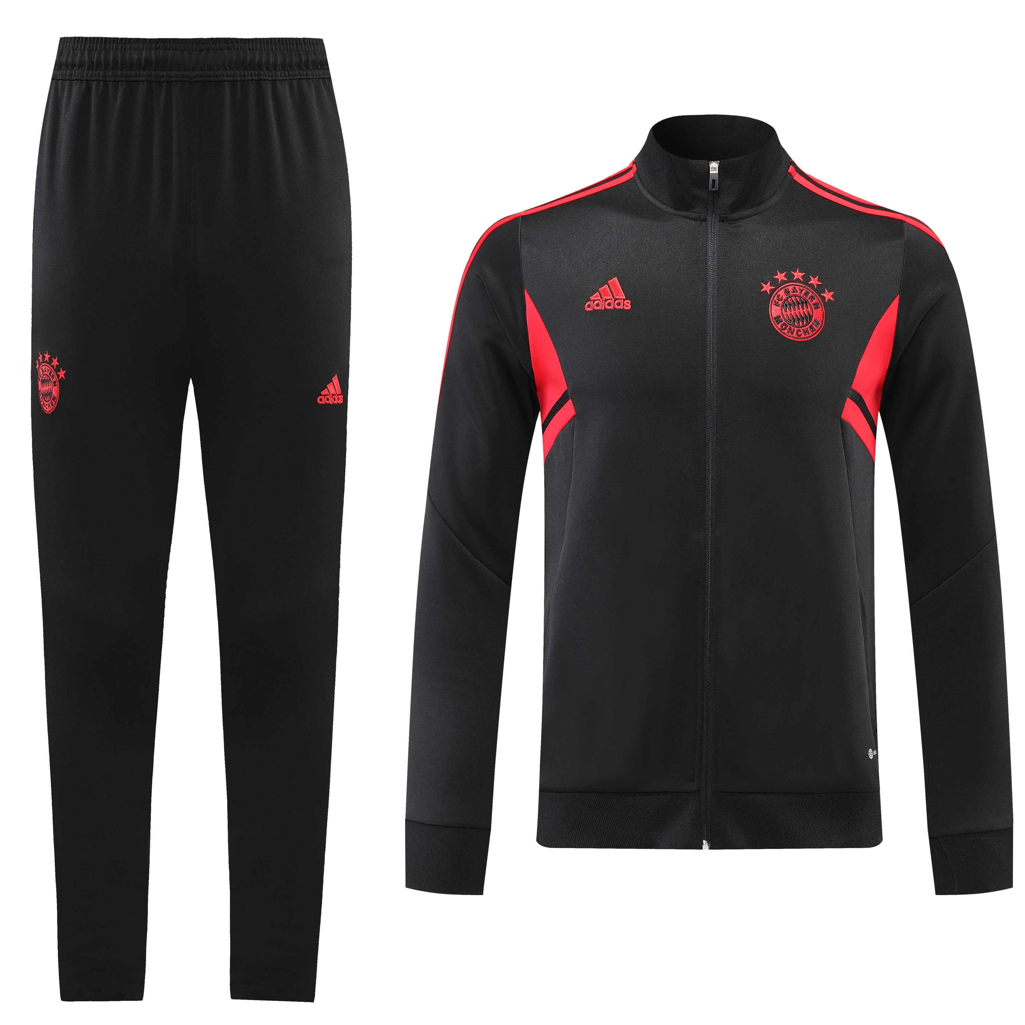 22-23 Bayern black jacket suit