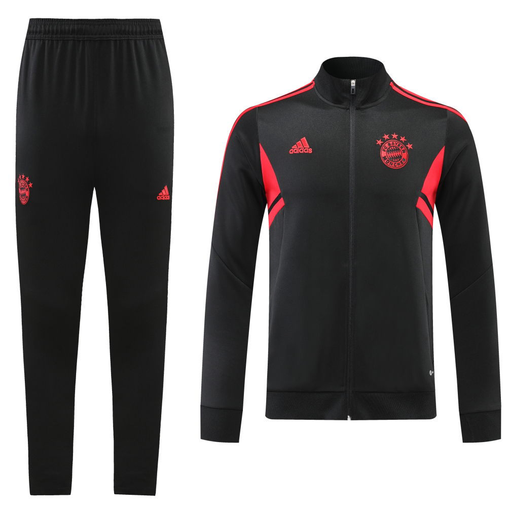 22-23 Bayern black jacket suit