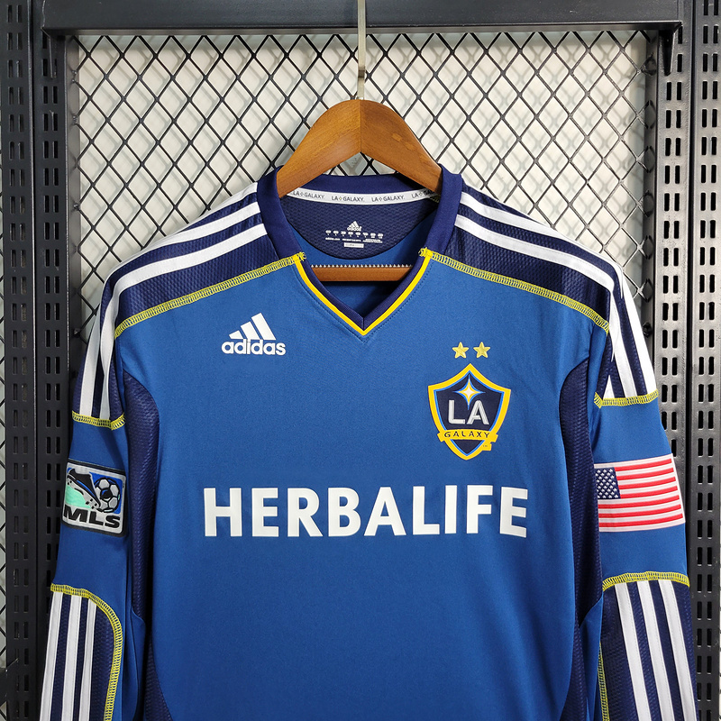 Retro 2011-12 LA Galaxy Long Sleeve Football jersey retro