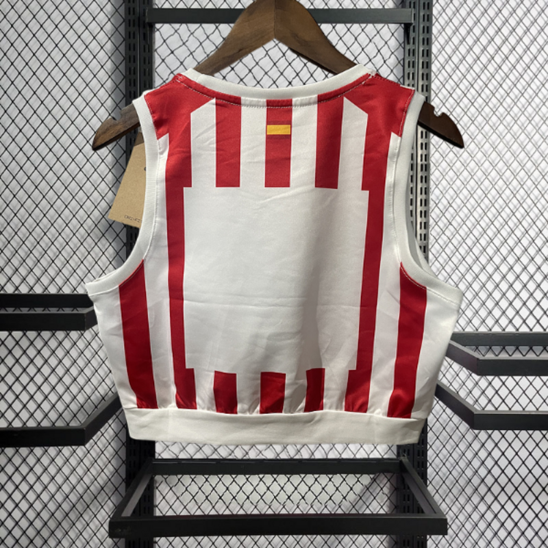 2025-26 Women's  Atletico Madrid Football Yoga Vest Football jersey