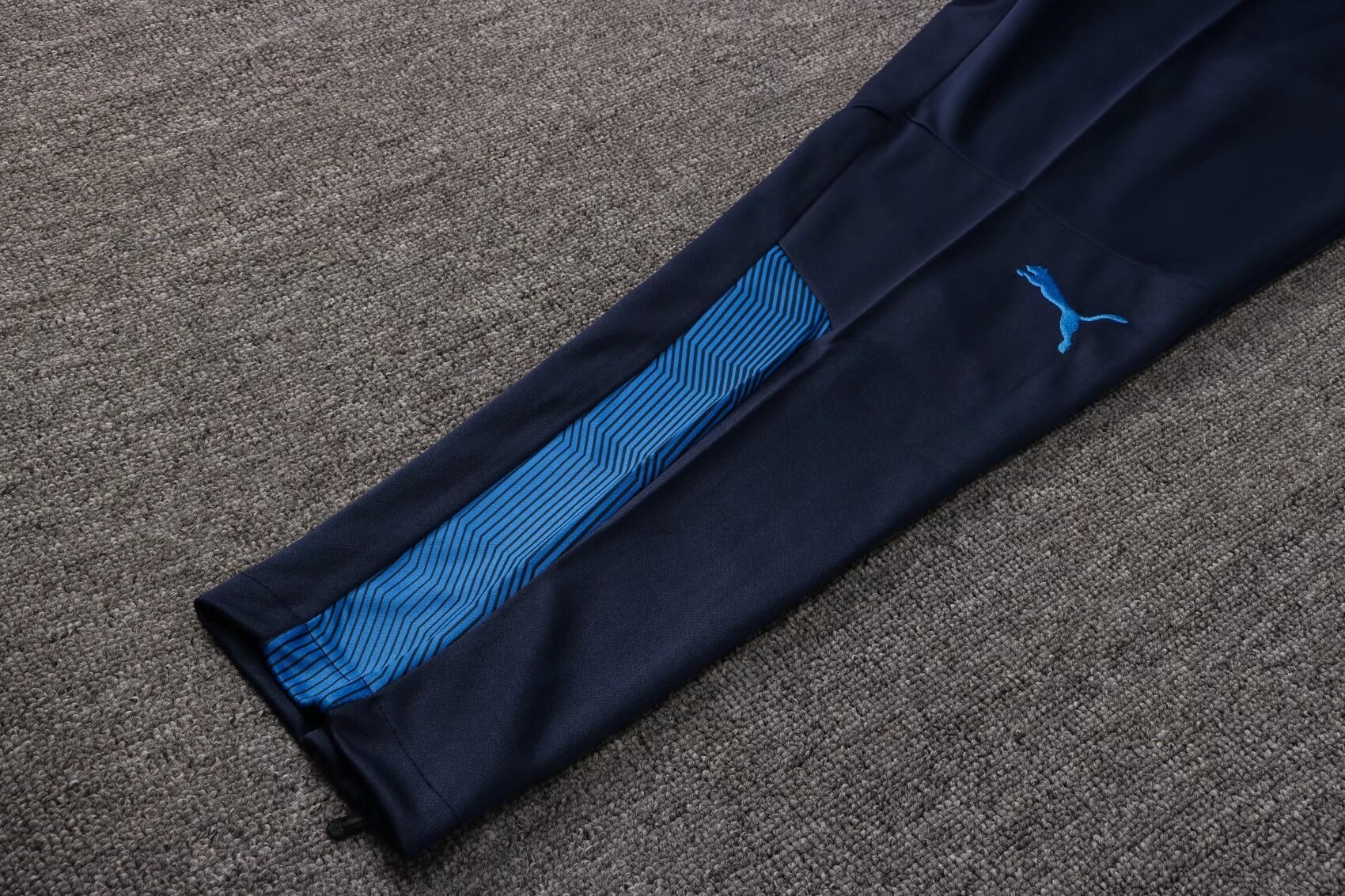 2021-2022 Italian half-pull training uniform blue suit