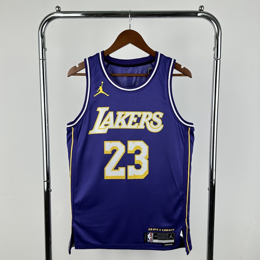 2026 NBA Lakers 23 JAMES Basketball Jersey