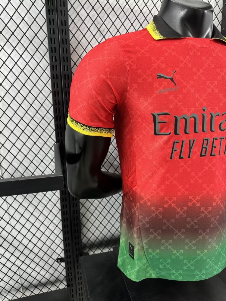 2025-26 AC Milan Pre-match Player Edition Football jersey