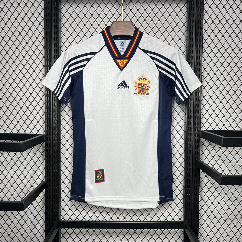 Retro 1998 Spain Away retro Football jersey