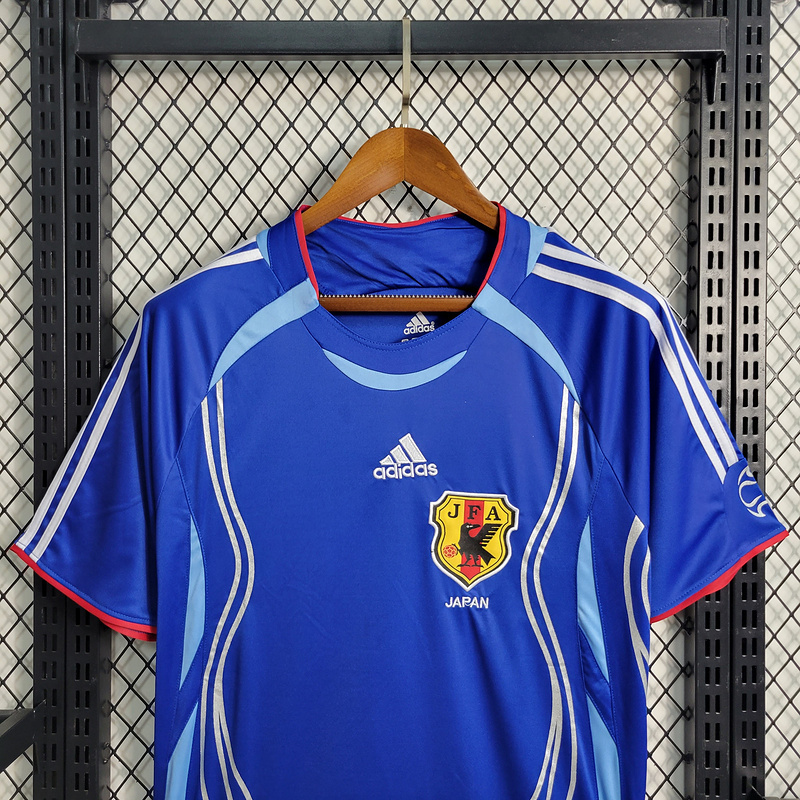 Retro Version 2006 Japan Home   Football jersey retro
