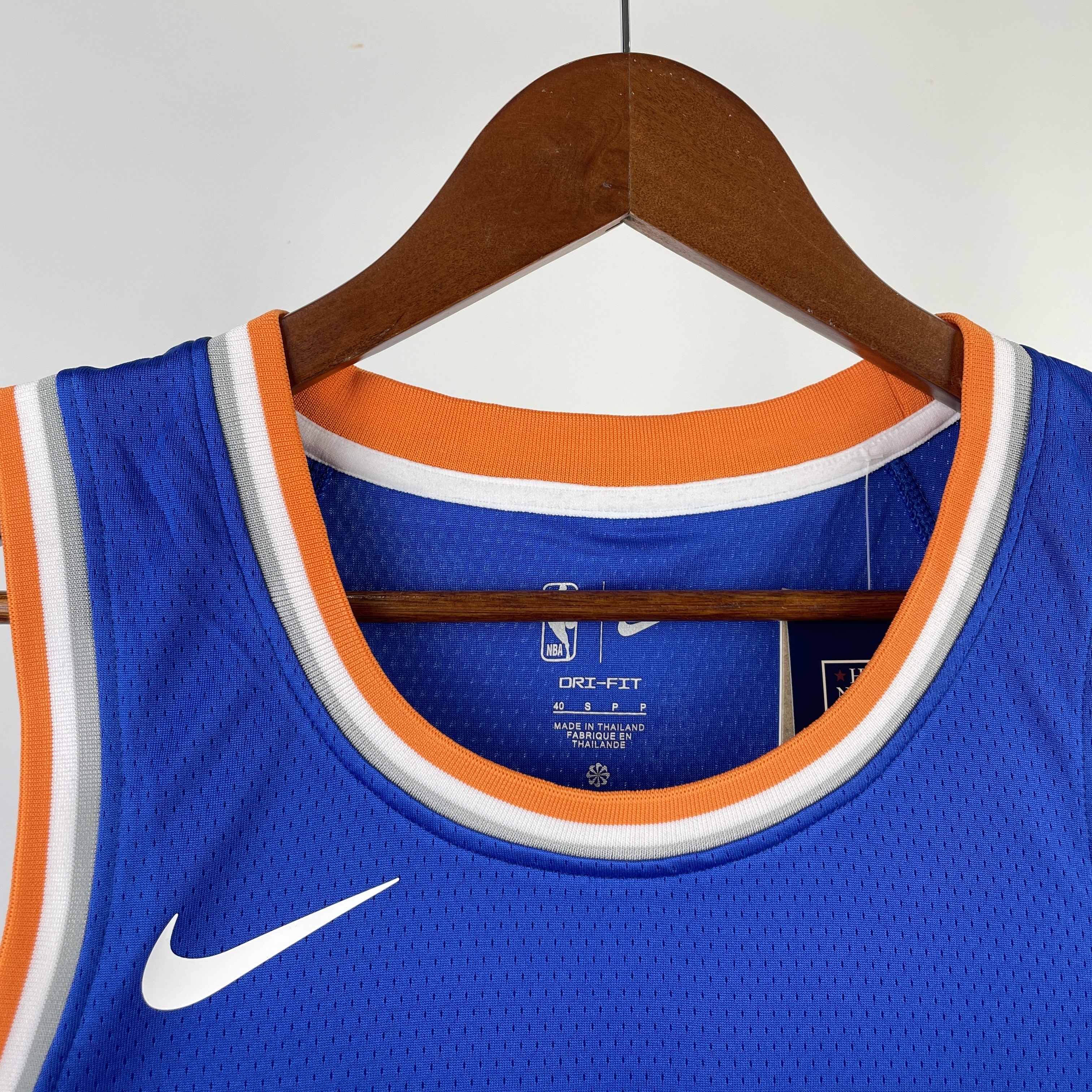 23 Season New York Knicks Away Blue 11 BRUNSON