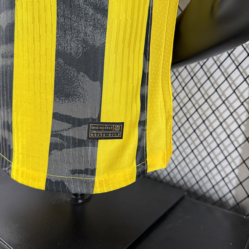 Player 2025-26 Jeddah United Al-Ittihad Home Football jersey Al Ittihad