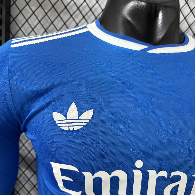 player 2025-26 Real Madrid Third Away Long sleeve football jersey