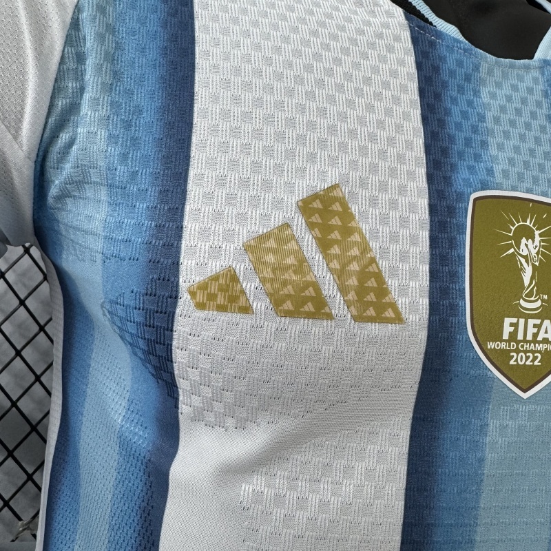 Player 2026 Argentina Home Long sleeves Football jersey