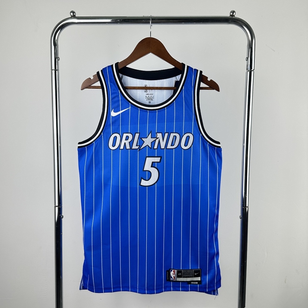 2026 NBA Orlando Magic 5 BANCHERO Basketball Jersey