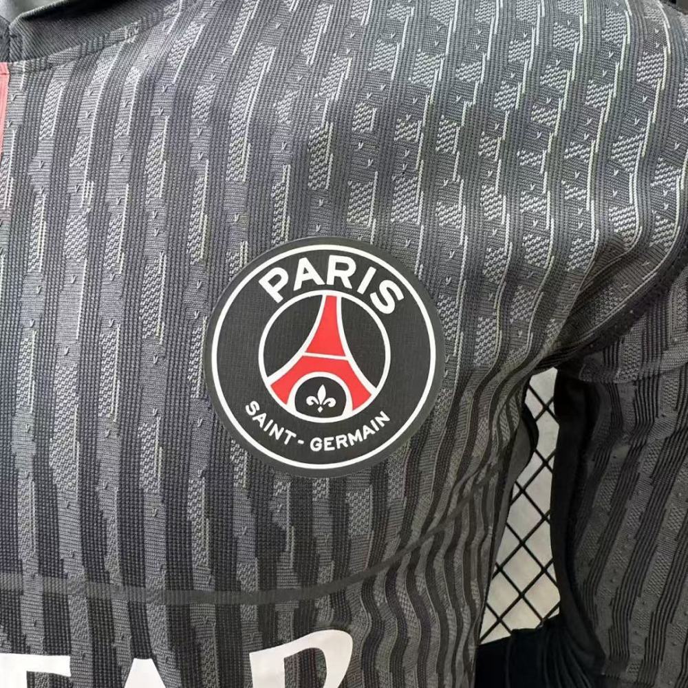 Player 2025-26 PSG Fourth Away Long sleeves Football jersey
