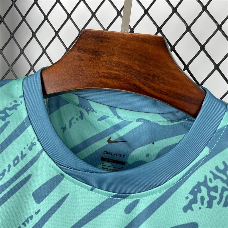 2025-26 Sporting Lisbon season blue goalkeeper Football jersey