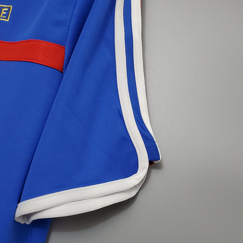 Retro France 2000 home ZIDANE HENRY DJORKAEFF DESAILLY Football jersey retro