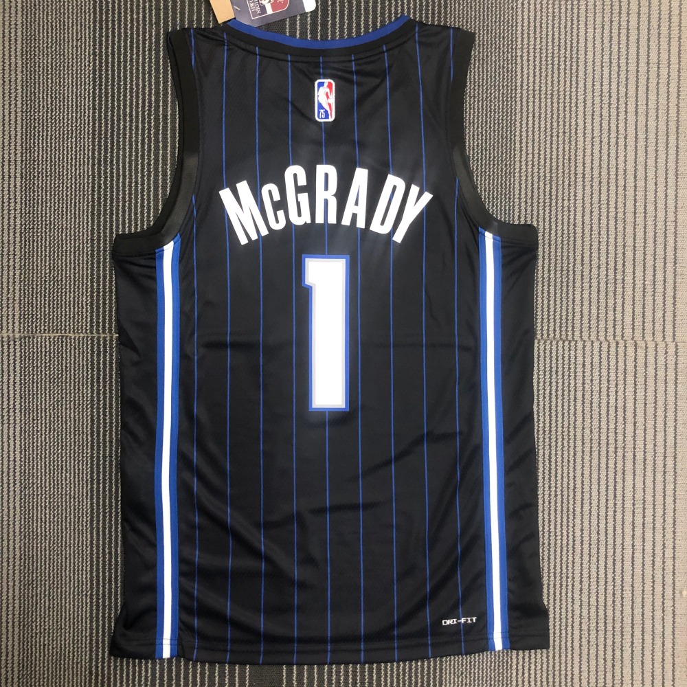 75th Anniversary Orlando Magic Black 1 McGrady