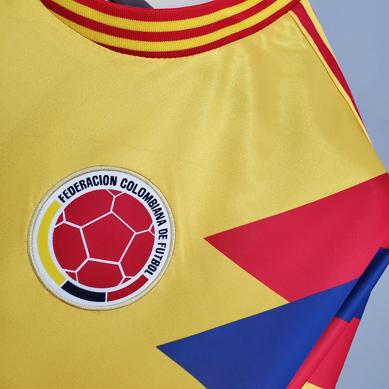 Retro Columbia 1990 home   Football jersey retro