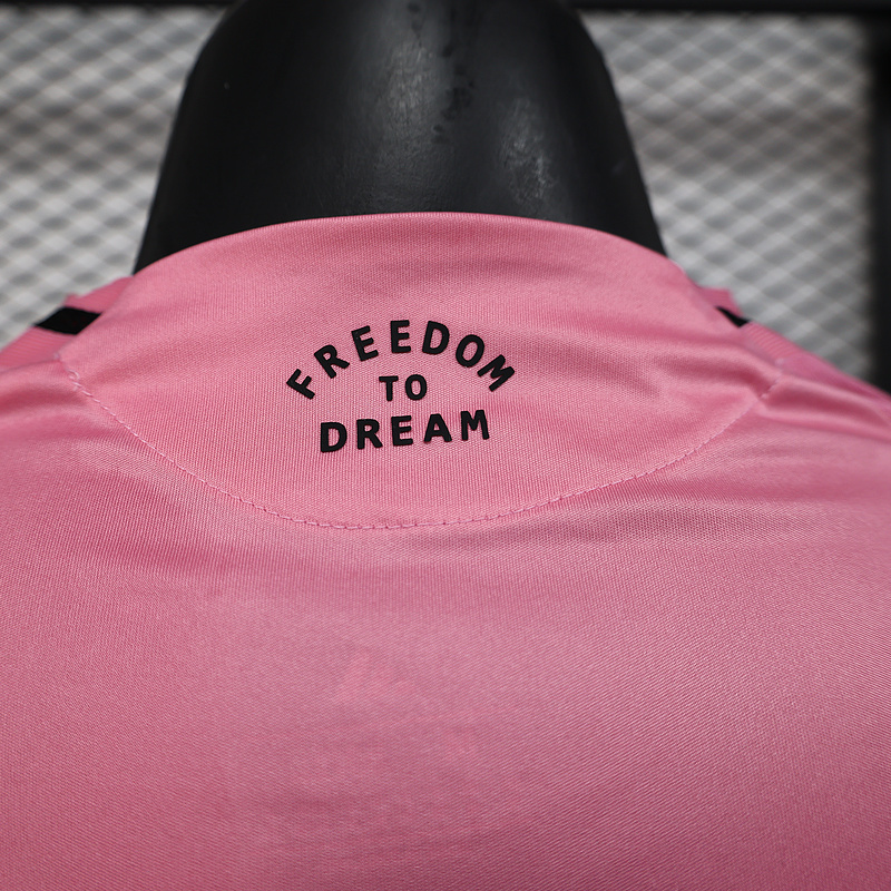 Player 2025-26 Inter Miami Home Long sleeves Football jersey