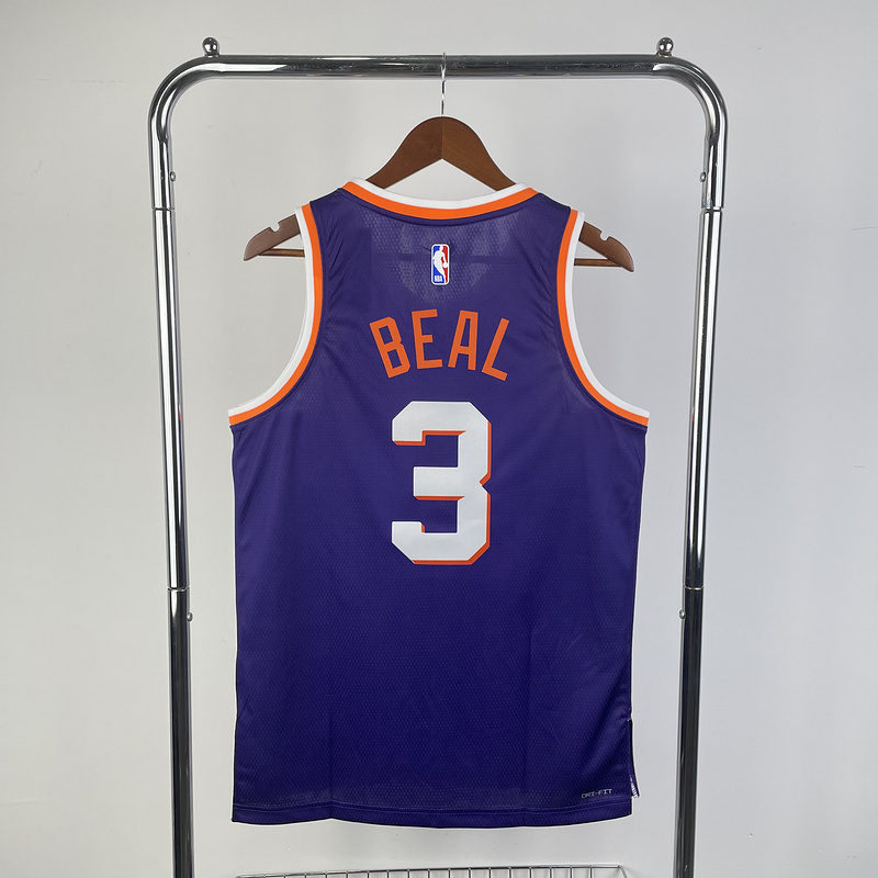 2024 NBA Phoenix Suns 3 BEAL Basketball Jersey