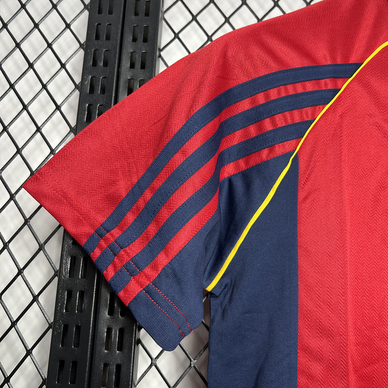 Retro 1998 Spain Home retro Football jersey