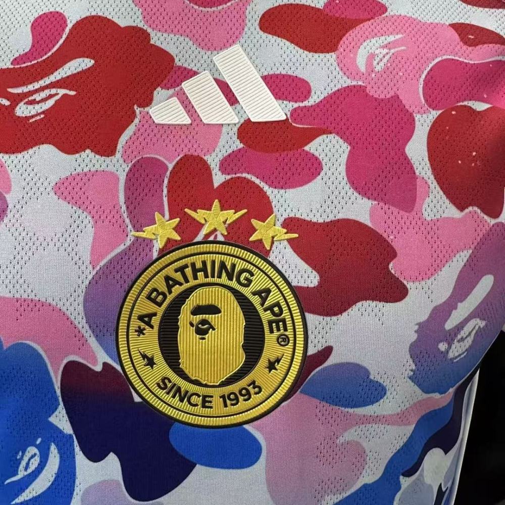 Player 2025-26 A Bathing Ape Special Edition Football jersey