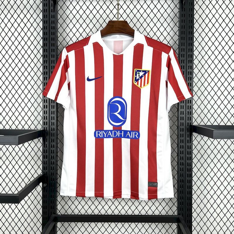 2025-26 Atletico Madrid Home Football jersey
