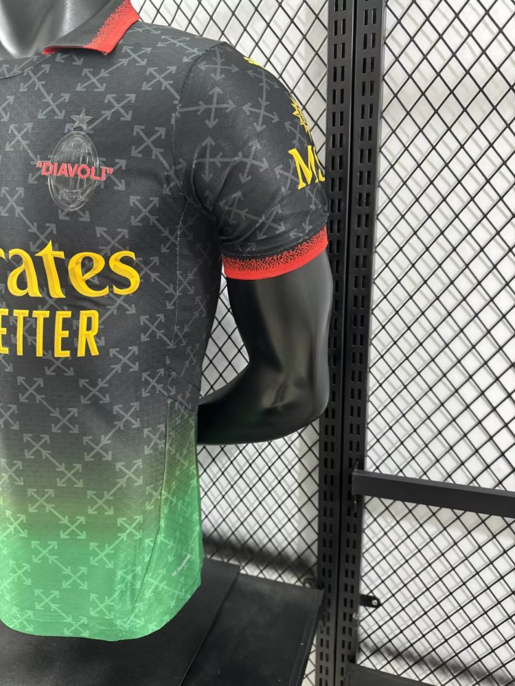 2025-26 AC Milan Pre-match Player Edition Football jersey