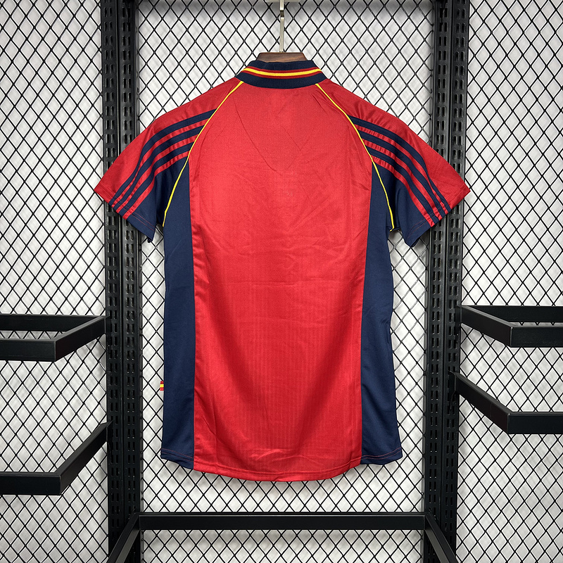 Retro 1998 Spain Home retro Football jersey
