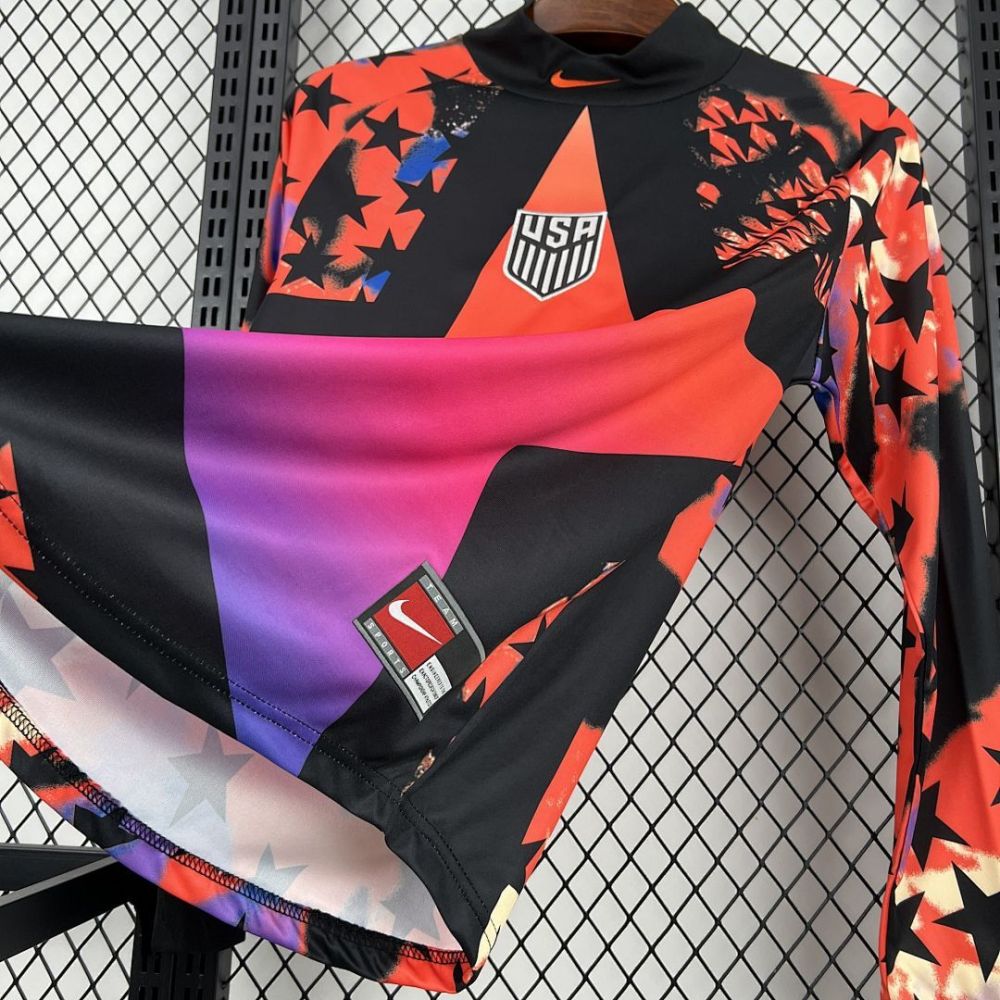 2026 USA Hollywood Goalkeeper Long sleeves Football jersey United States