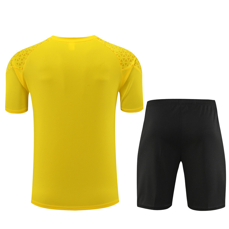 23-24 Short Sleeve Training Wear Multi-Yellow