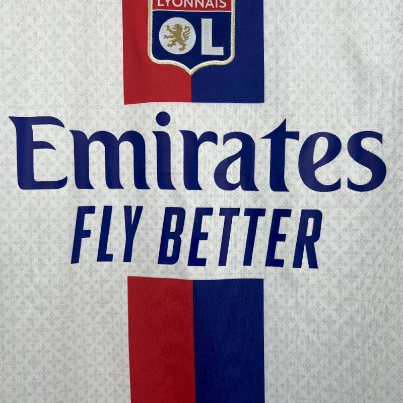 2025-26 Lyon Home Football jersey