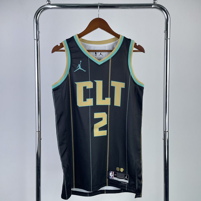 2023 NBA Charlotte Hornets (2 BALL) Basketball Jersey