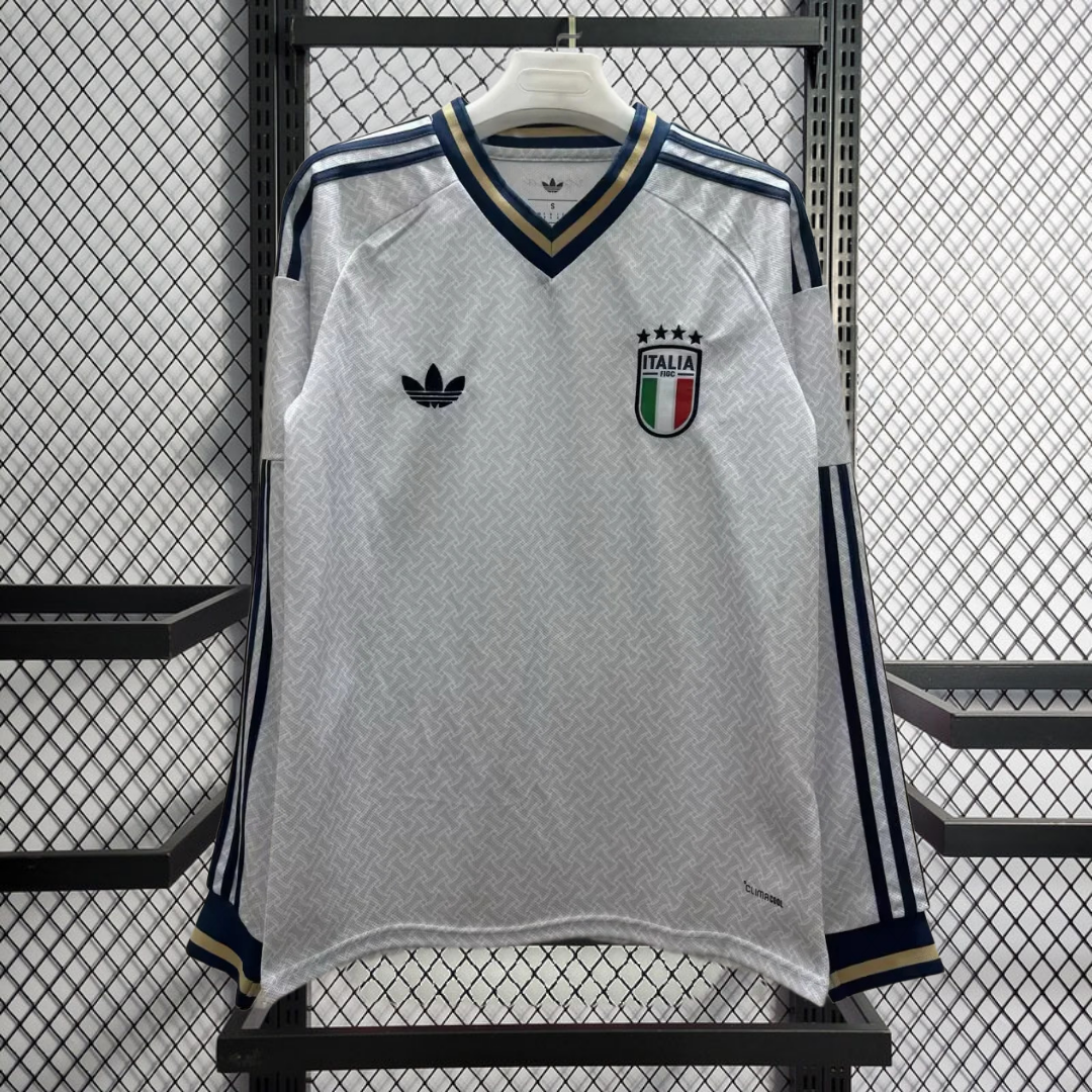 2026 Italy Away Long sleeves Football jersey