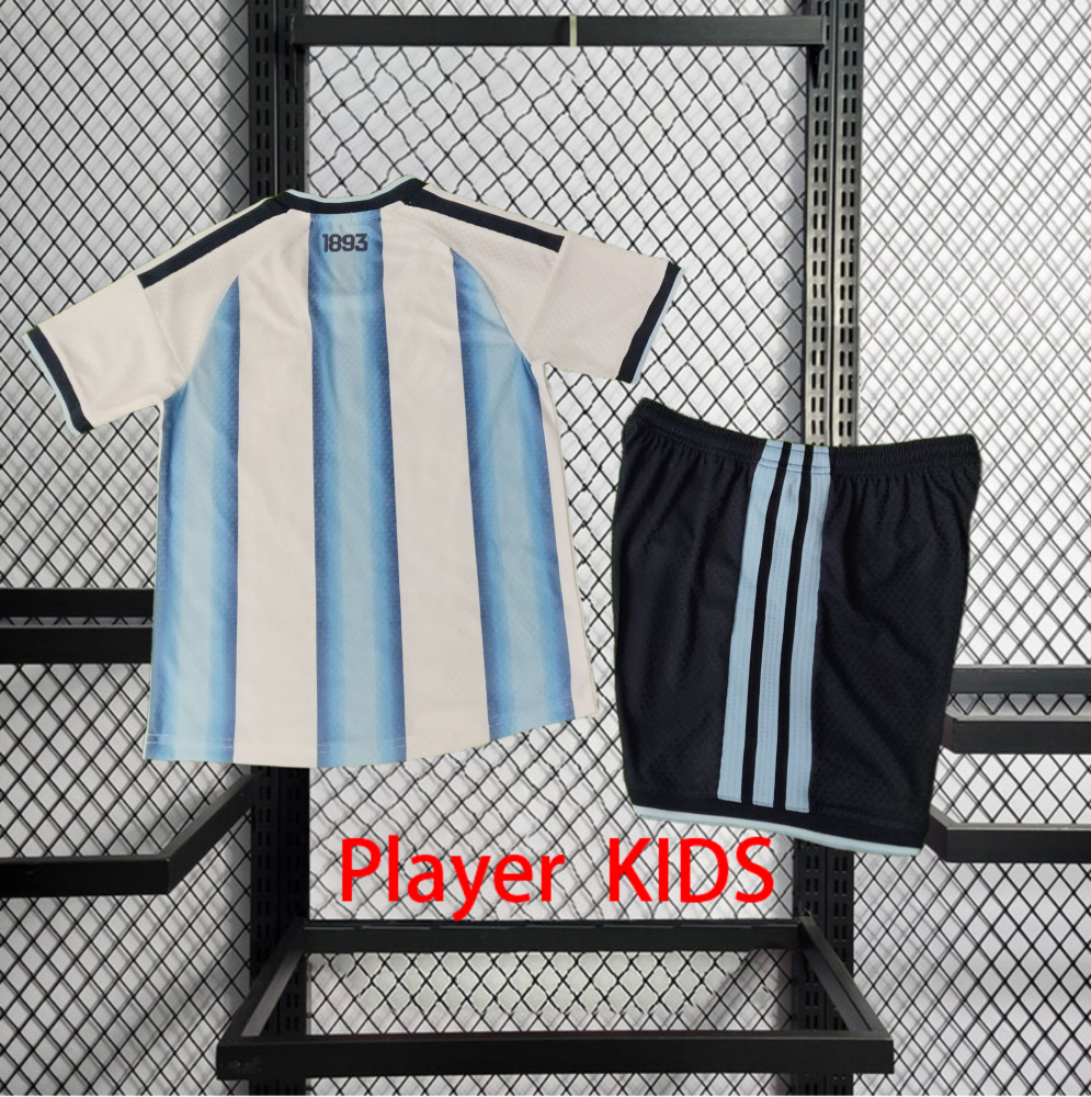 Player 2026 Argentina Home Kids football jersey Player KIDS