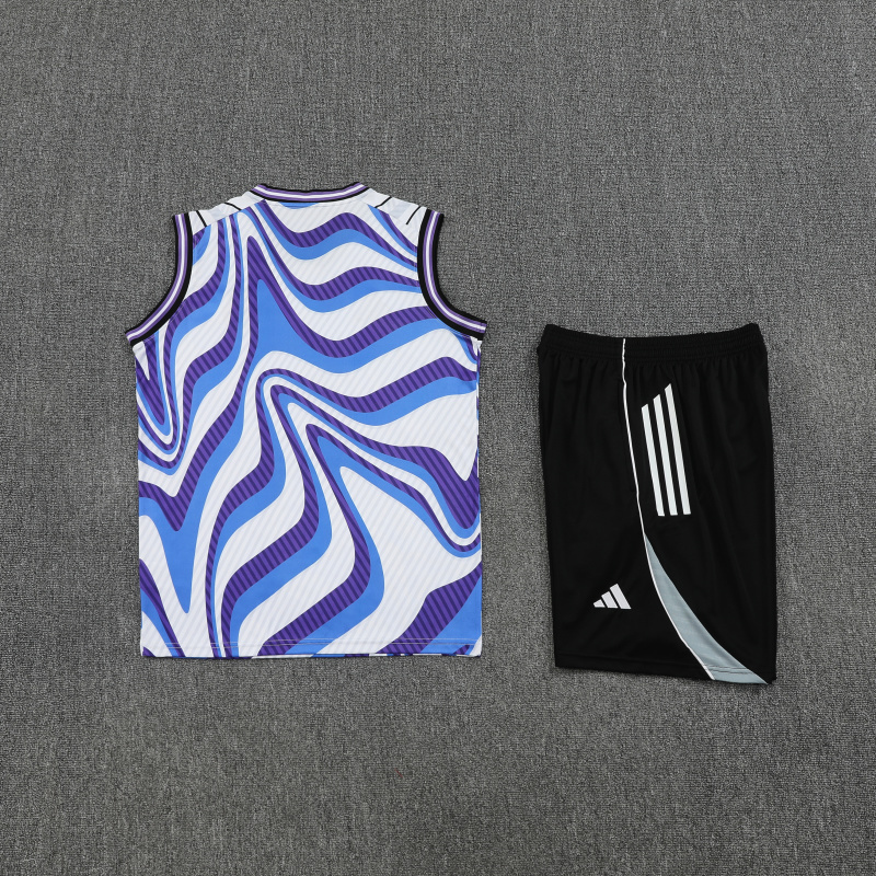 2025-26 Real Madrid Sleeveless Vest Training Wear