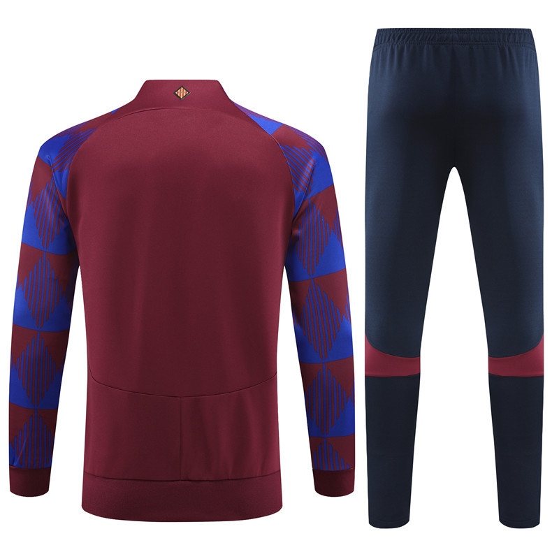 23-24 season Barcelona long-length jacket training suit