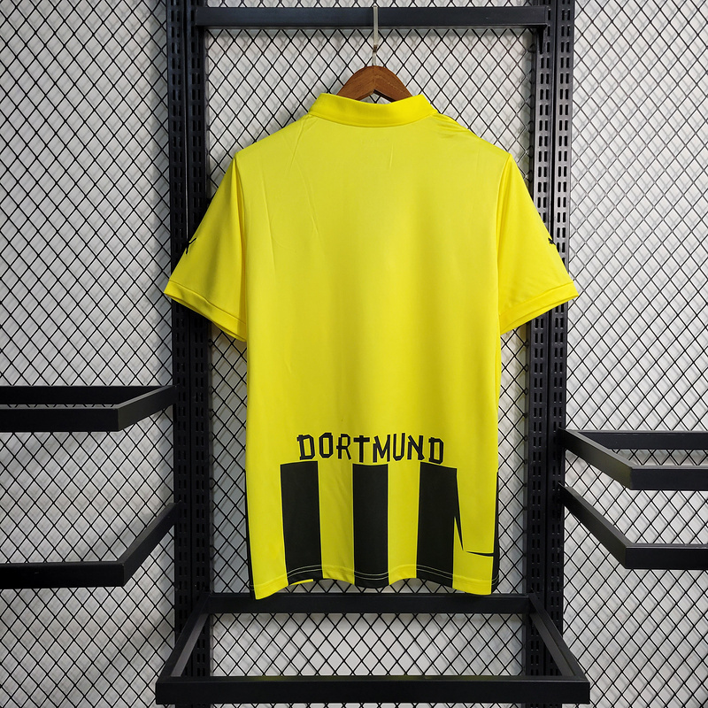 Retro 12-13 Dortmund Home   Football jersey retro