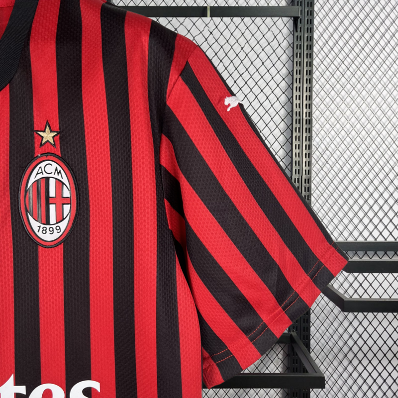 Retro 2019-20 AC Milan Home football jersey Retro