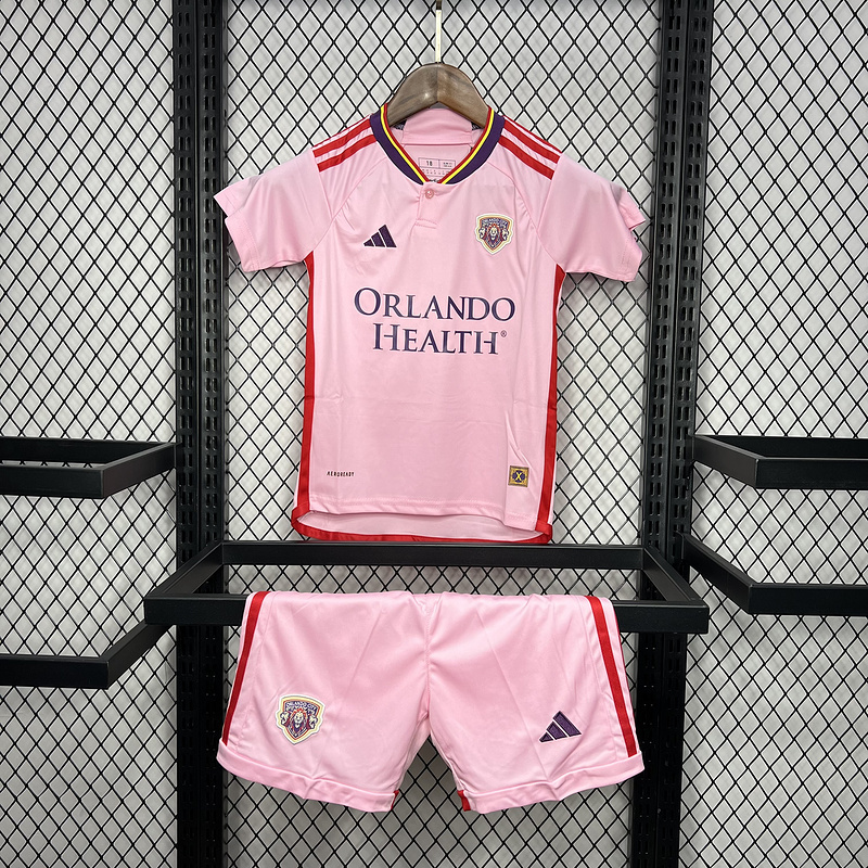2024-25 Orlando City Away KIDS Soccer Jersey