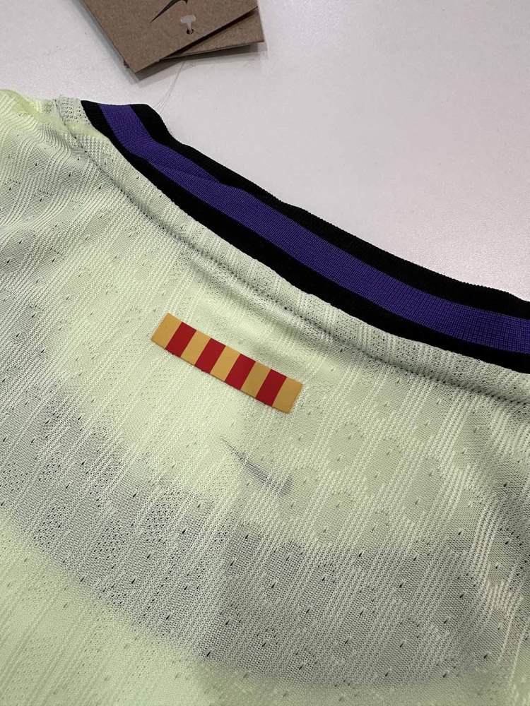 2025-26 Barcelona Away Player Edition Football Jersey