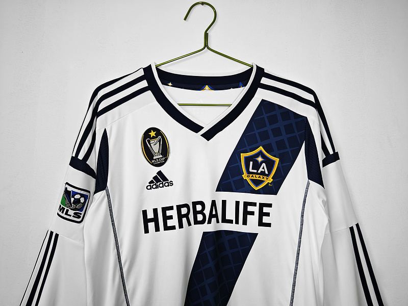 Retro 2012-13 LA Galaxy Long Sleeve Football jersey retro