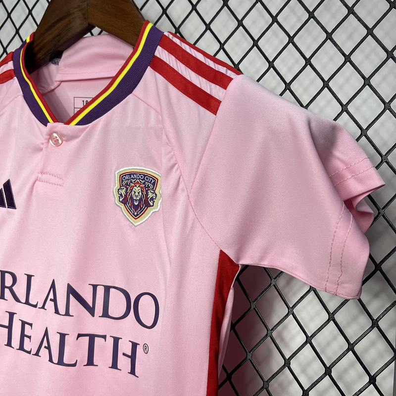 2024-25 Orlando City Away KIDS Soccer Jersey