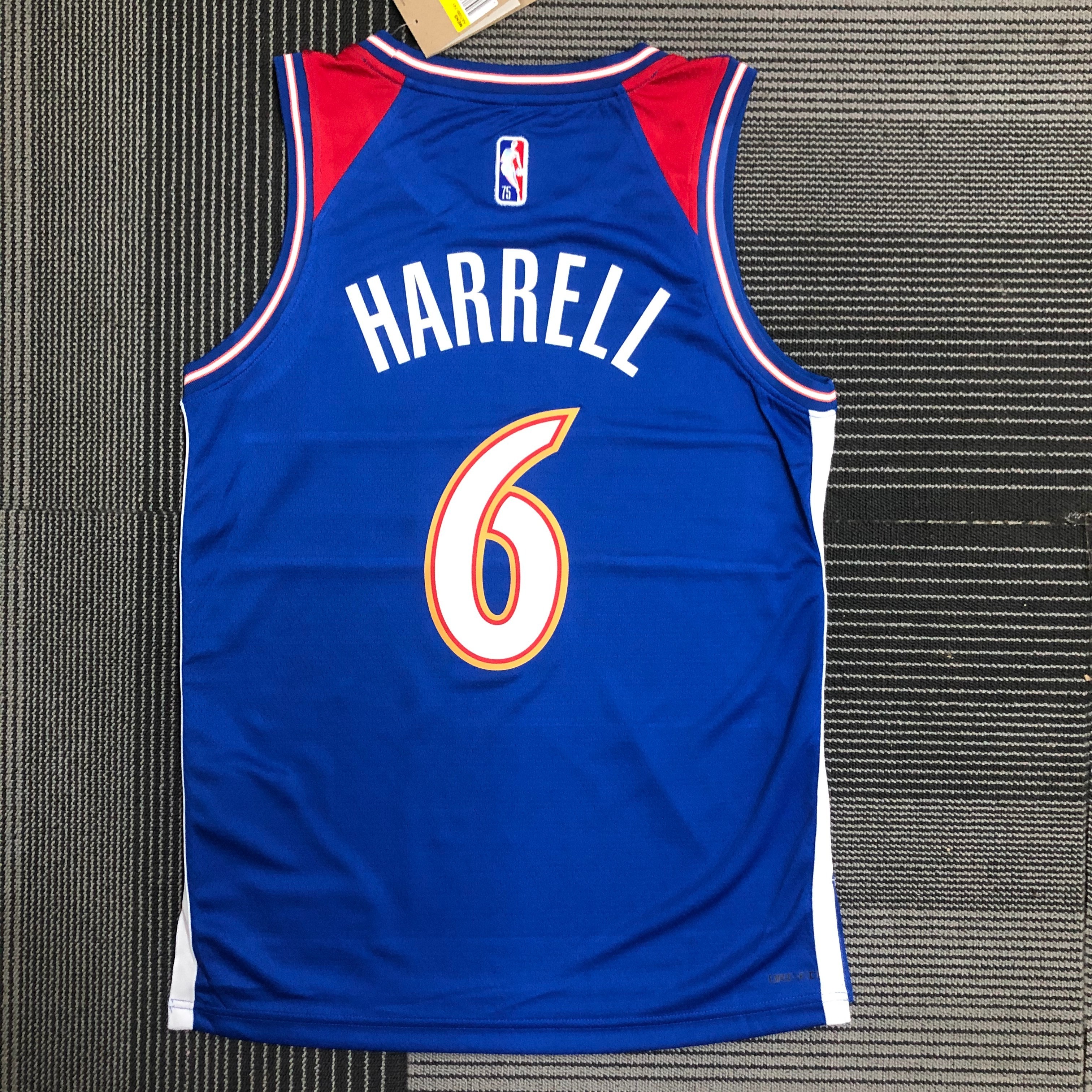 22 Season Washington Wizards City Edition 6 Harrell