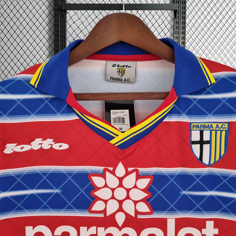 retro 1998-99 Parma Away retro football jersey