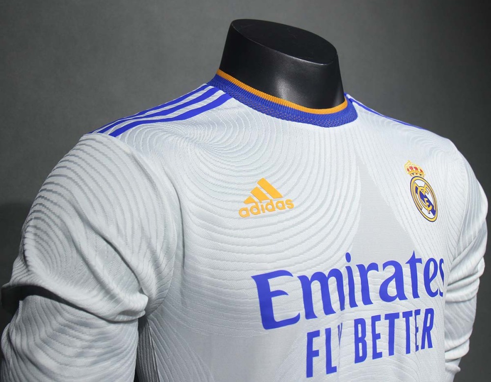 Retro Player Edition 2021-22 Real Madrid Home Long sleeve Retro Football jersey Benzema vini jr. Casemiro KROOS MODRIC
