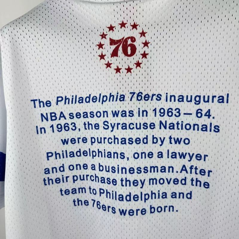 2026 NBA Philadelphia 76ers Basketball Jersey