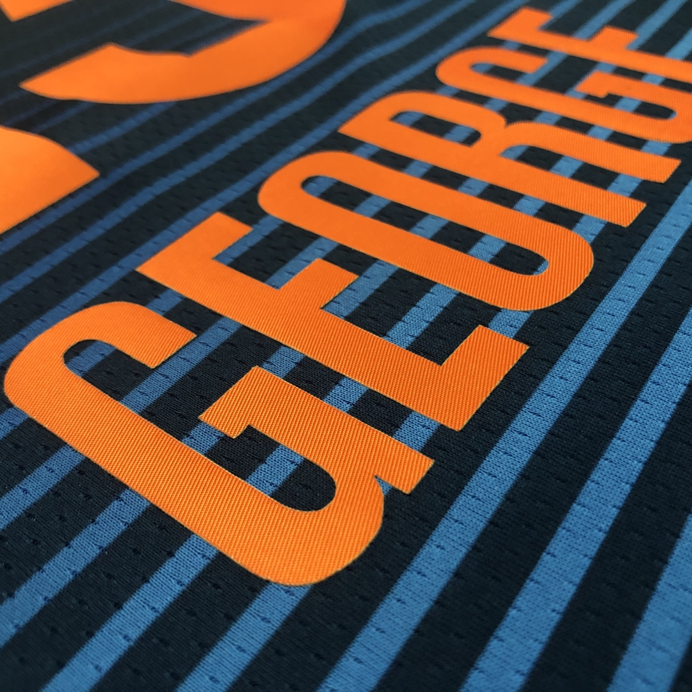 Oklahoma City Thunder Blue Stripe 13 George