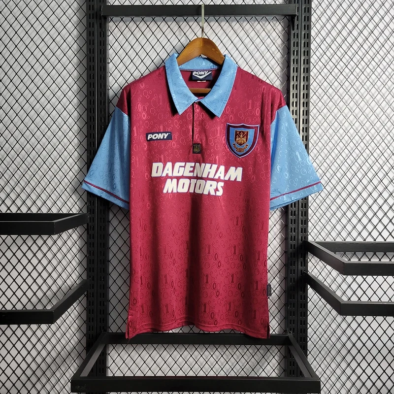 Retro 1995-97 West Ham home Football jersey retro