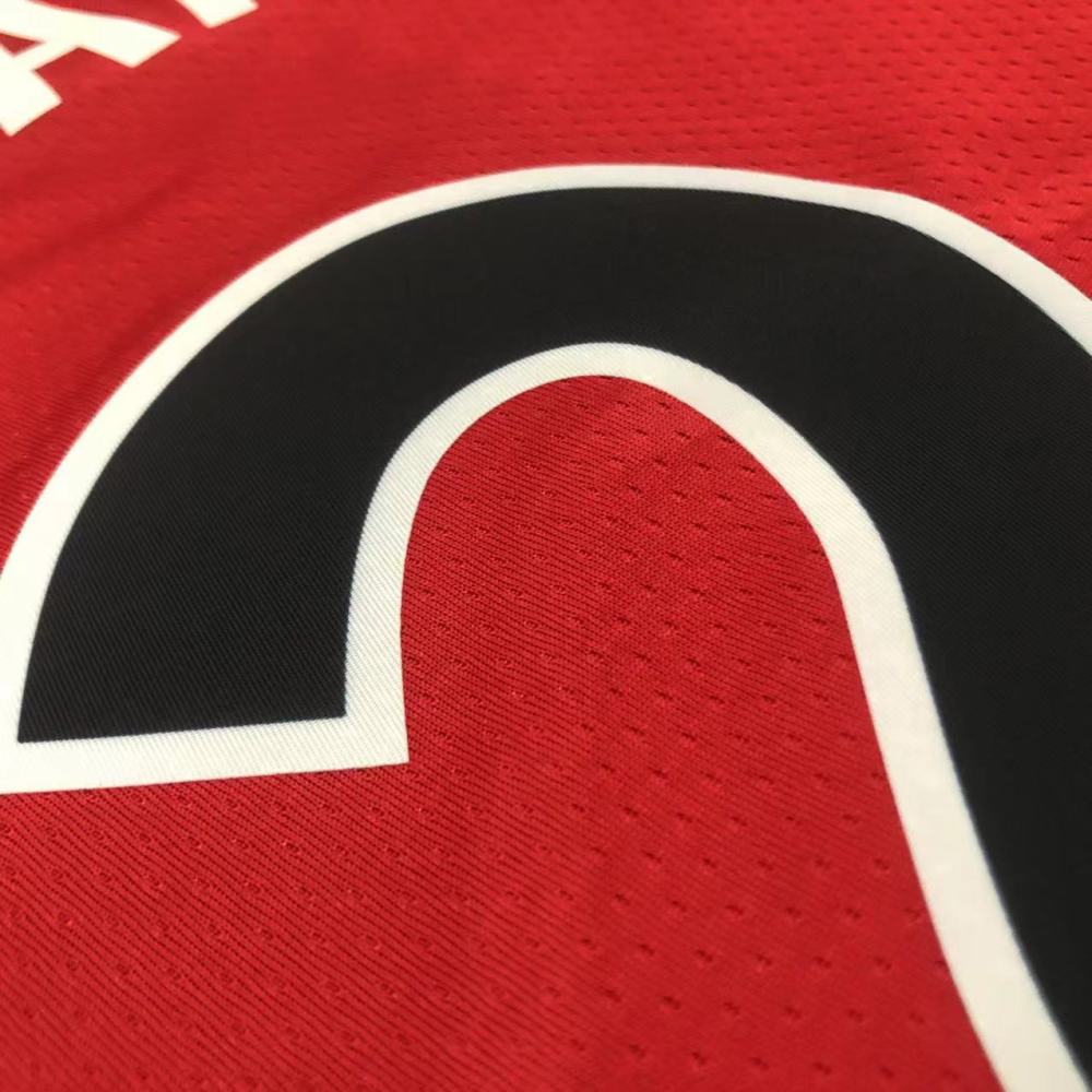 23 Season Toronto Raptors Away Red 2 Leonard