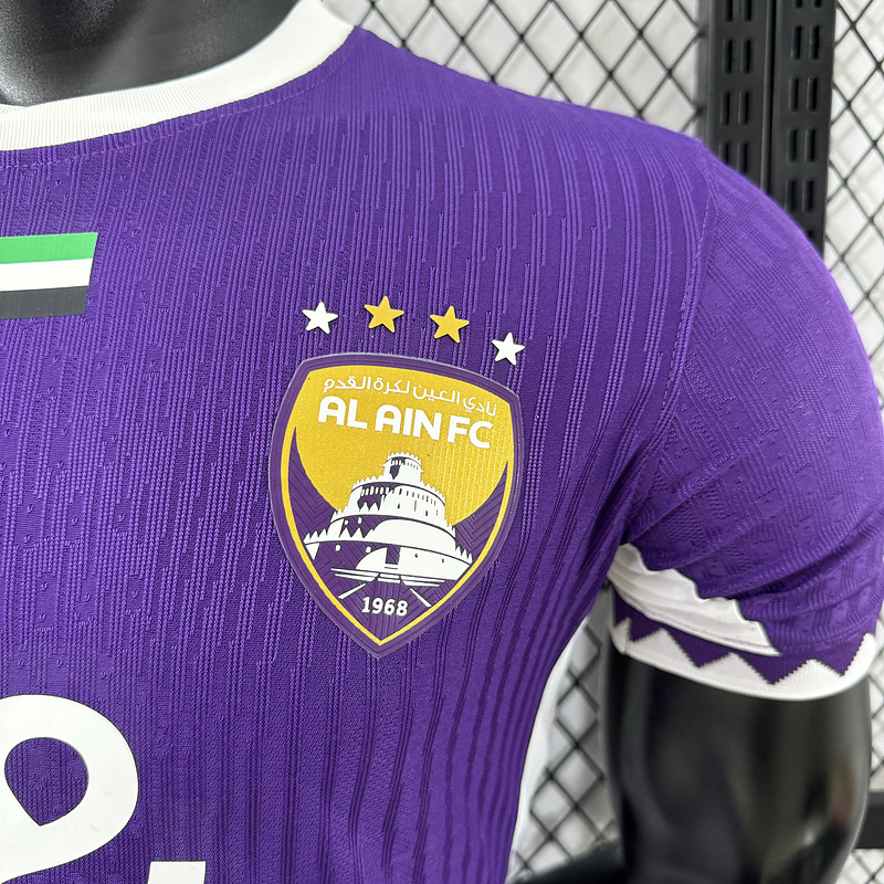 Player 2025-26 Al Ain Home Football jersey Al-Ain