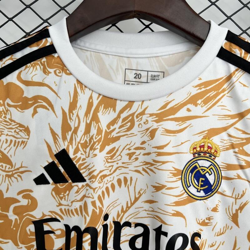 2025-26 Kids Real Madrid Special Edition Size Football jersey